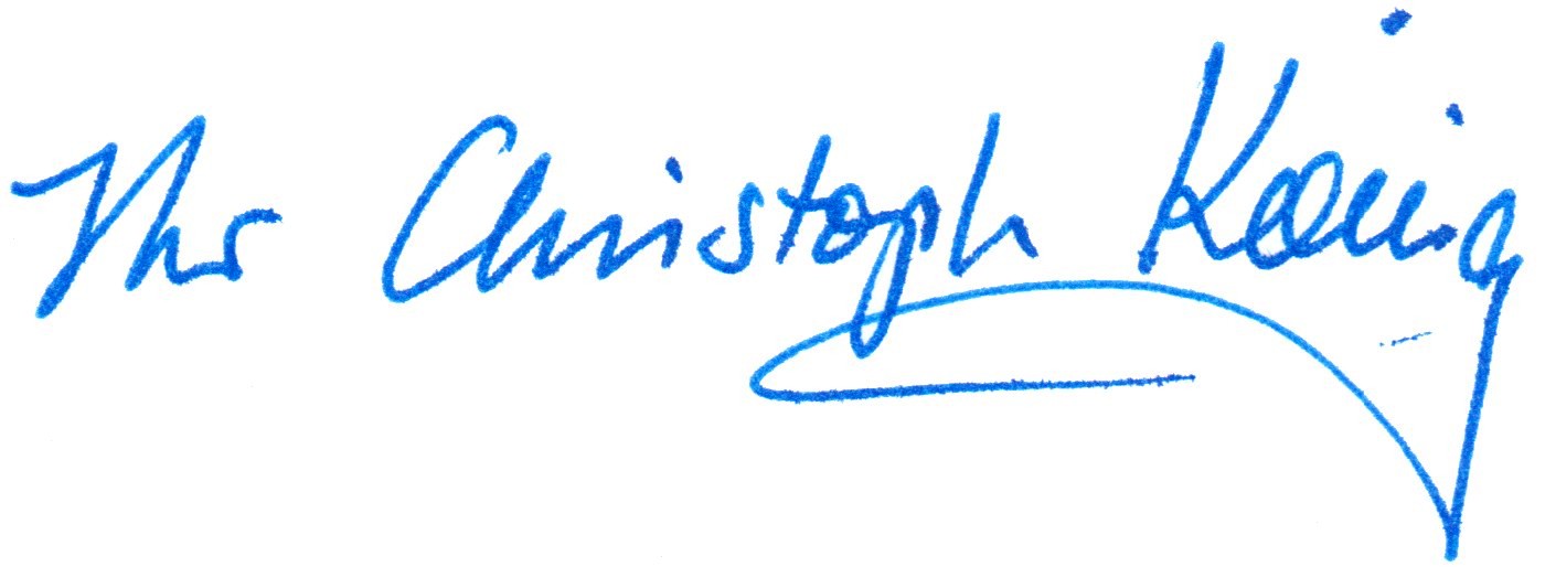 Ihr Christoph K&ouml;nig